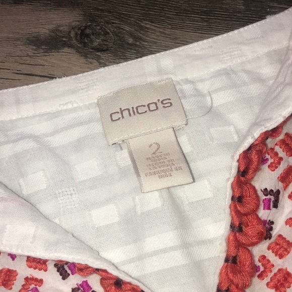 chico’s blouse with tassels - Picture 3 of 3